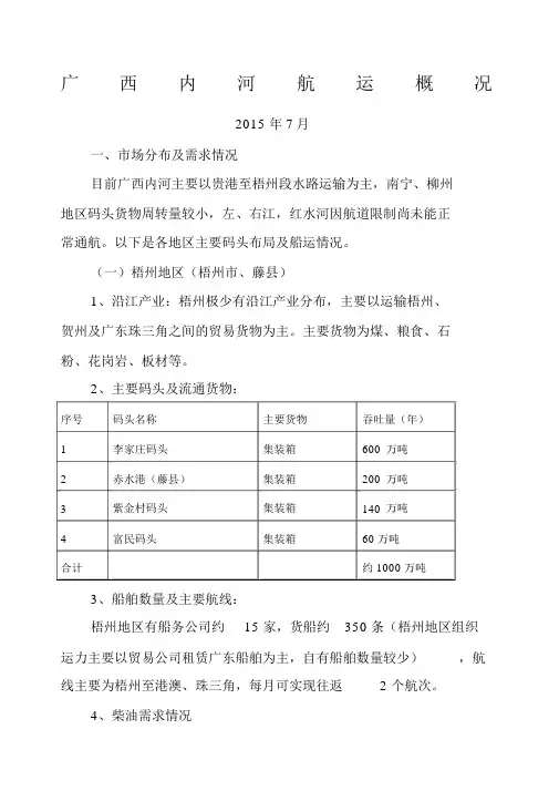 广西内河航运行业概况.docx