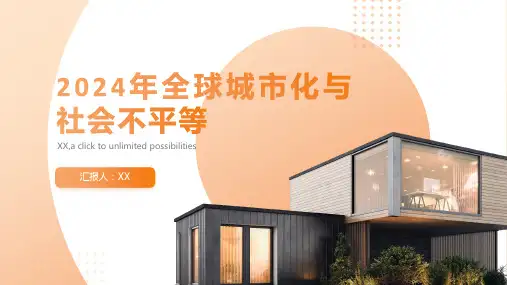2024年全球城市化与社会不平等