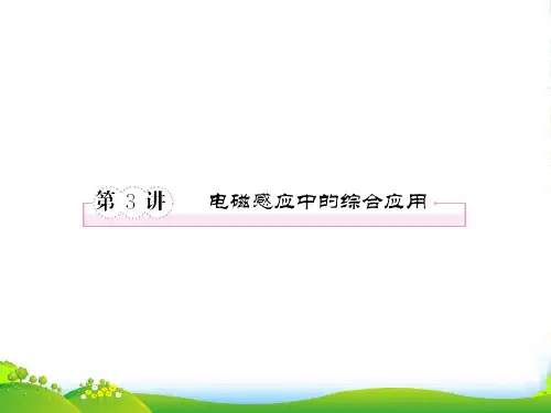 高考物理一轮复习 93 电磁感应中的综合应用全程课件