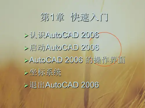 最新课件-autoCAD2020第一章教学 推荐