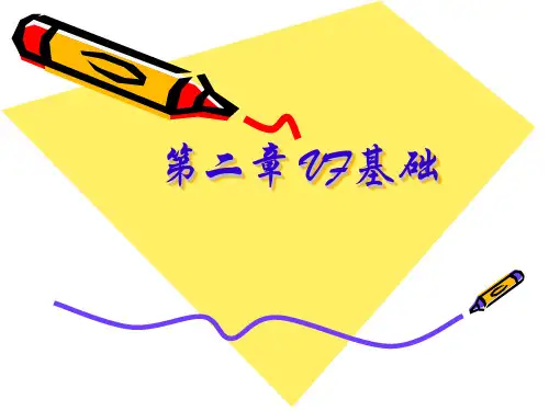 第二章 VF基础