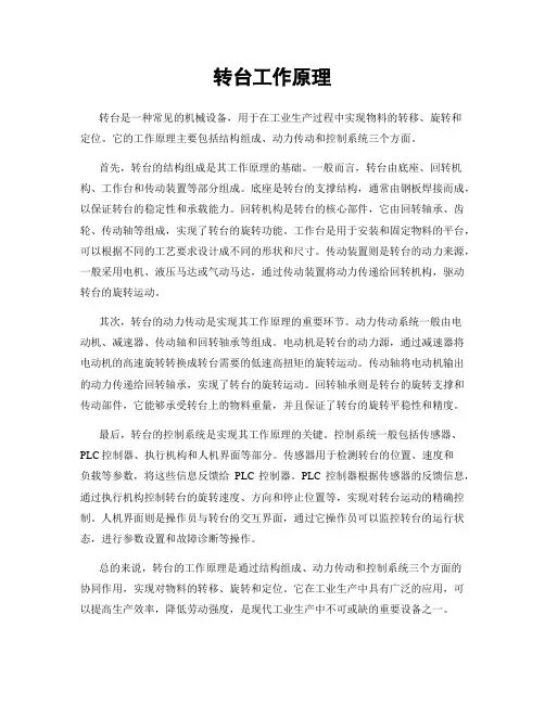 转台工作原理
