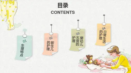 月嫂培训课新生儿的生长发育护理讲座课件