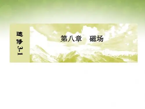 高考物理(课标版)一轮课件：8-2磁场对运动电荷的作用
