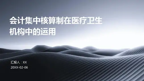 会计集中核算制在医疗卫生机构中的运用