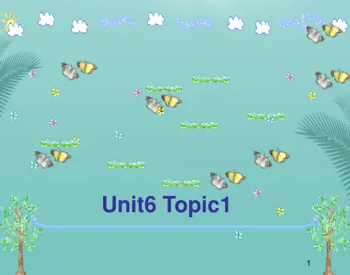 【全版】英语九年级下仁爱湘教版unit6topic课件推荐PPT