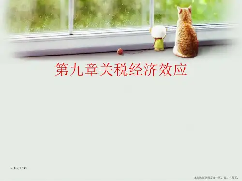 第九章关税经济效应