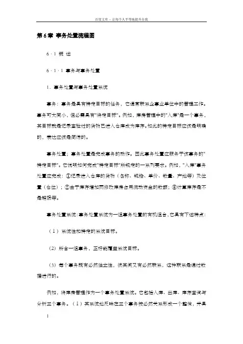 事务处置流程图(软件设计师)