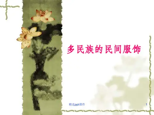 多民族的民间服饰ppt课件