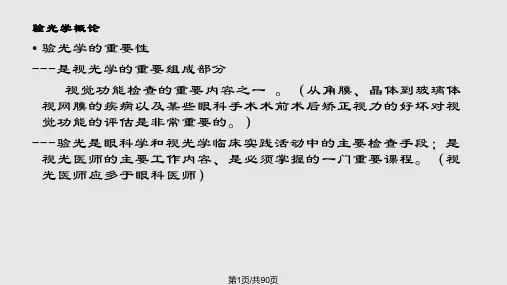 检影验光PPT课件