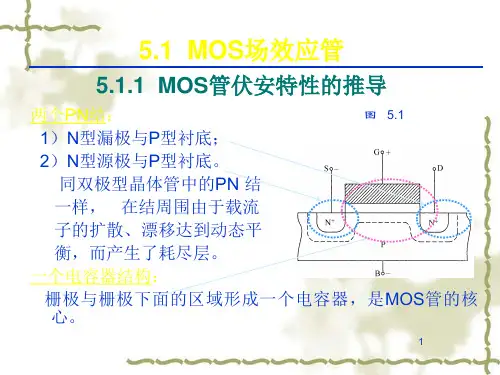 MOS场效应管的特性