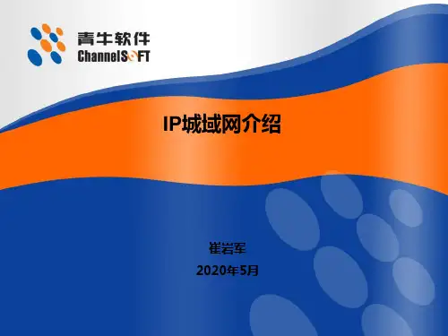 IP城域网介绍资料