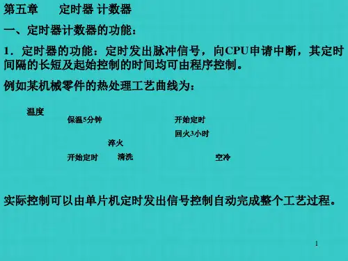 定时器计数器的功能