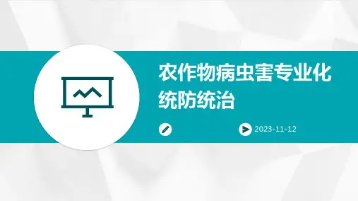 农作物病虫害专业化统防统治