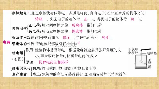 中考物理专题复习      电流 电压 电阻