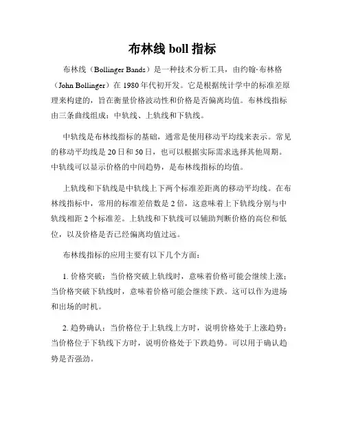 布林线boll指标