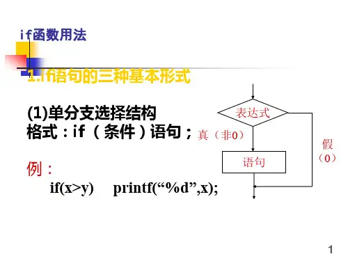 if函数