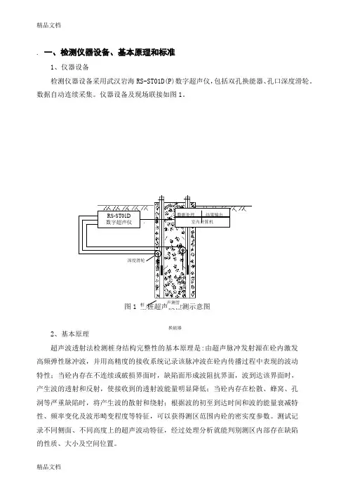 (整理)基桩声波透射法参考报告.