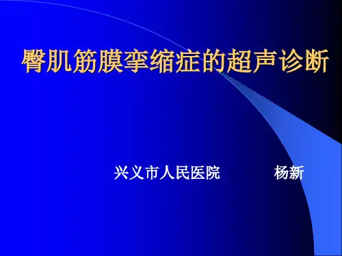 臀肌筋膜(讲课)