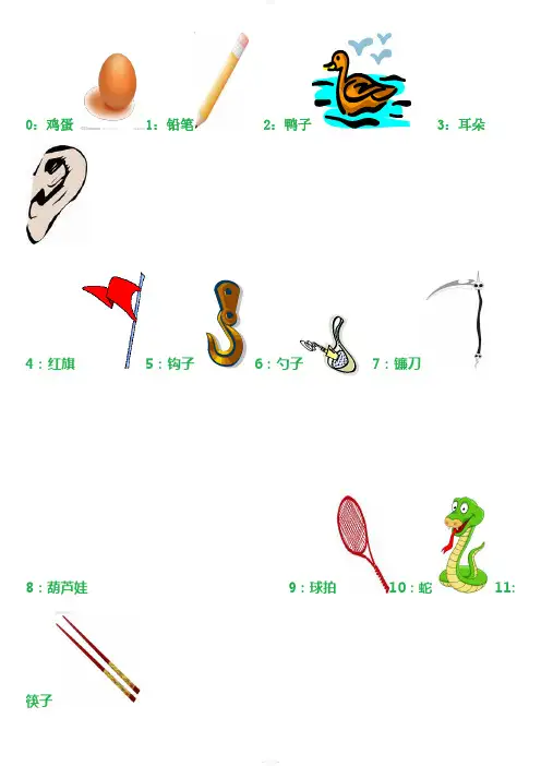 110个数字编码记忆法(2013新图文)