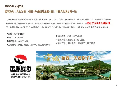 2020杭州宋城景区案例详解
