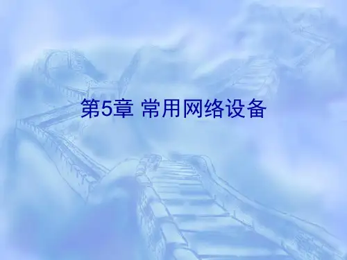 常用网络设备培训讲义