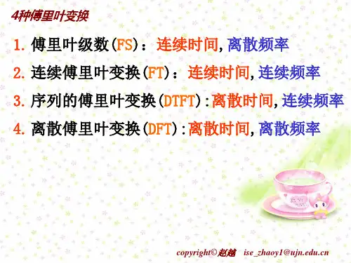 4种傅里叶变换