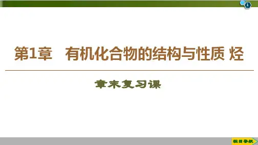 鲁科版高三化学选修5 同步优秀PPT完整版完整版(推荐)
