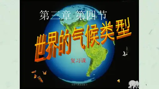 世界气候类型复习课件