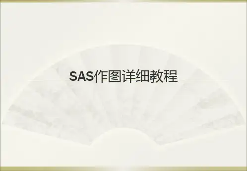 SAS作图详细教程