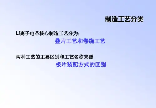 锂电池生产工艺流程图