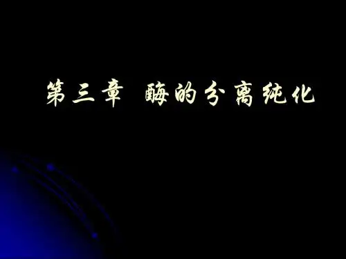 酶的分离