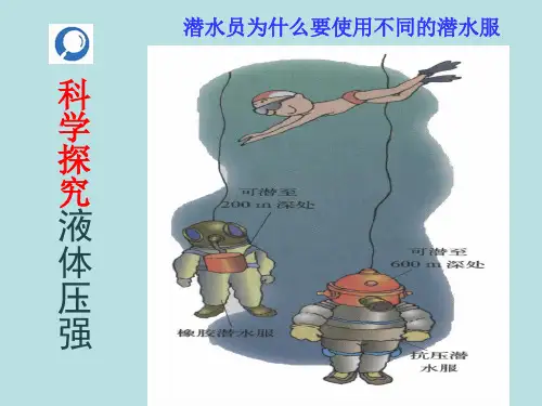 沪科版《82科学探究：液体的压强》+flash课件