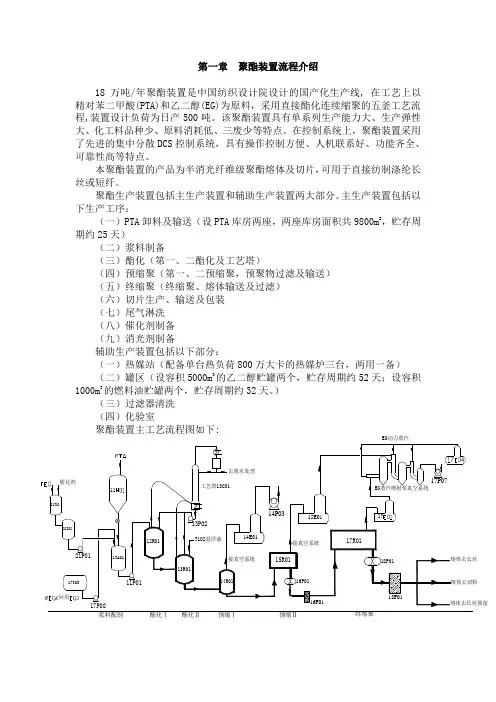 聚酯装置流程与聚酯生产概述