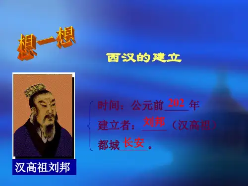初一历史《大一统的汉朝》ppt课件[1].ppt (410.5KB)  -