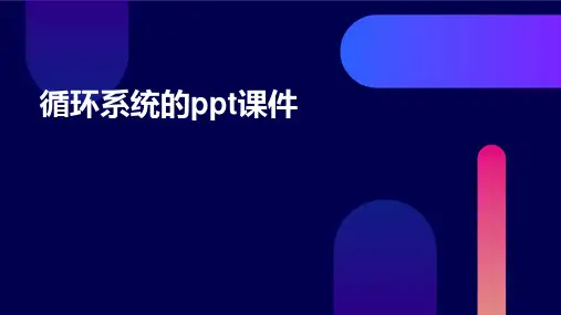 循环系统的ppt课件