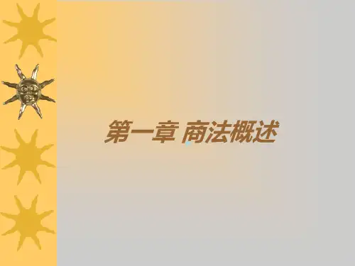 国际商法全套