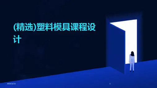 2024年度(精选)塑料模具课程设计