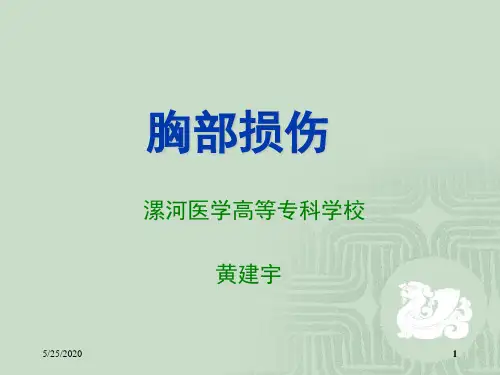 外科学-胸部损伤