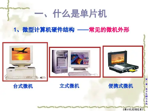 单片机概述PPT