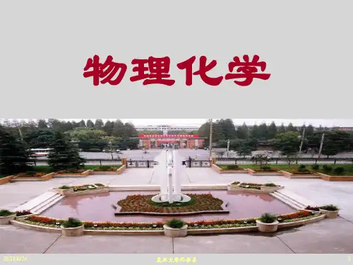 大学课件：物理化学III-基元反应的速率理论(ppt 58)