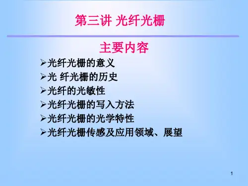 三光纤光栅PPT课件