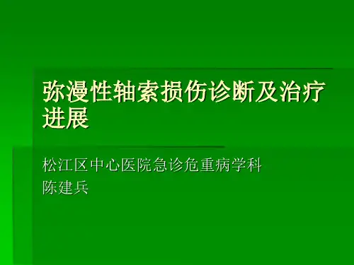 弥漫性轴索损伤