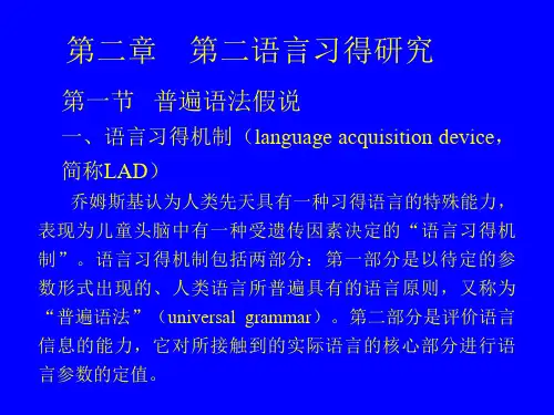 第二语言教学理论