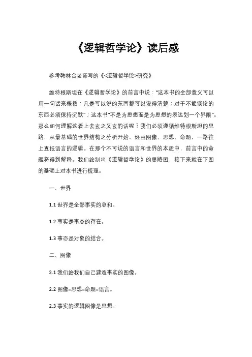《逻辑哲学论》读后感