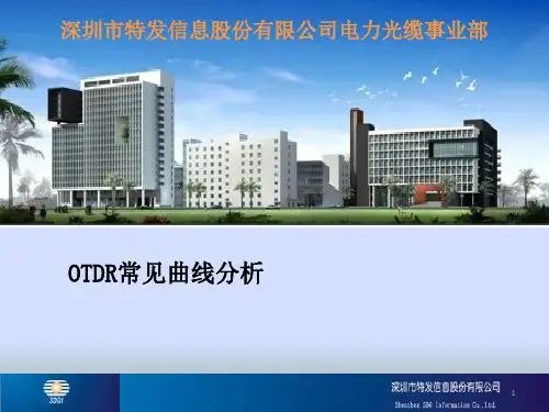 OTDR常见曲线分析ppt课件