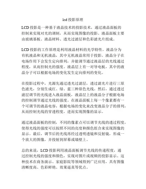 lcd投影原理