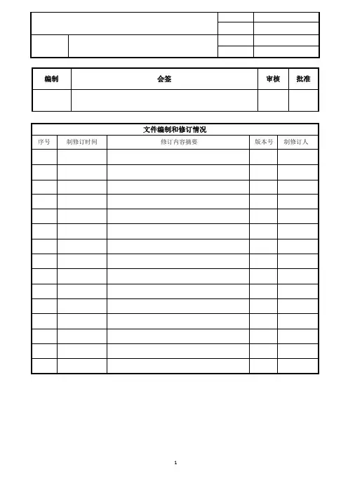 新产品试产规范