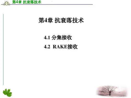 第4章抗衰落技术数字移动通信PPT课件