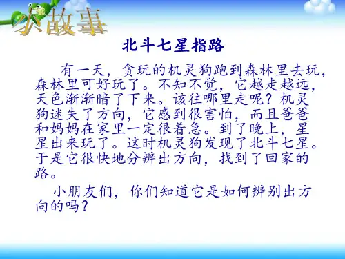 认识东、南、西、北APPT课件